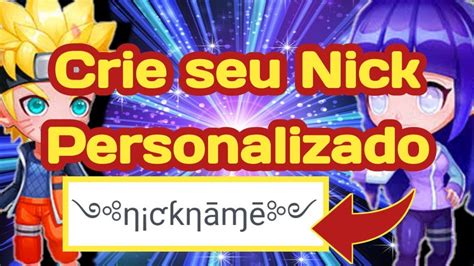 nicks personalizados para jogos - gerador decoraçõ nickname